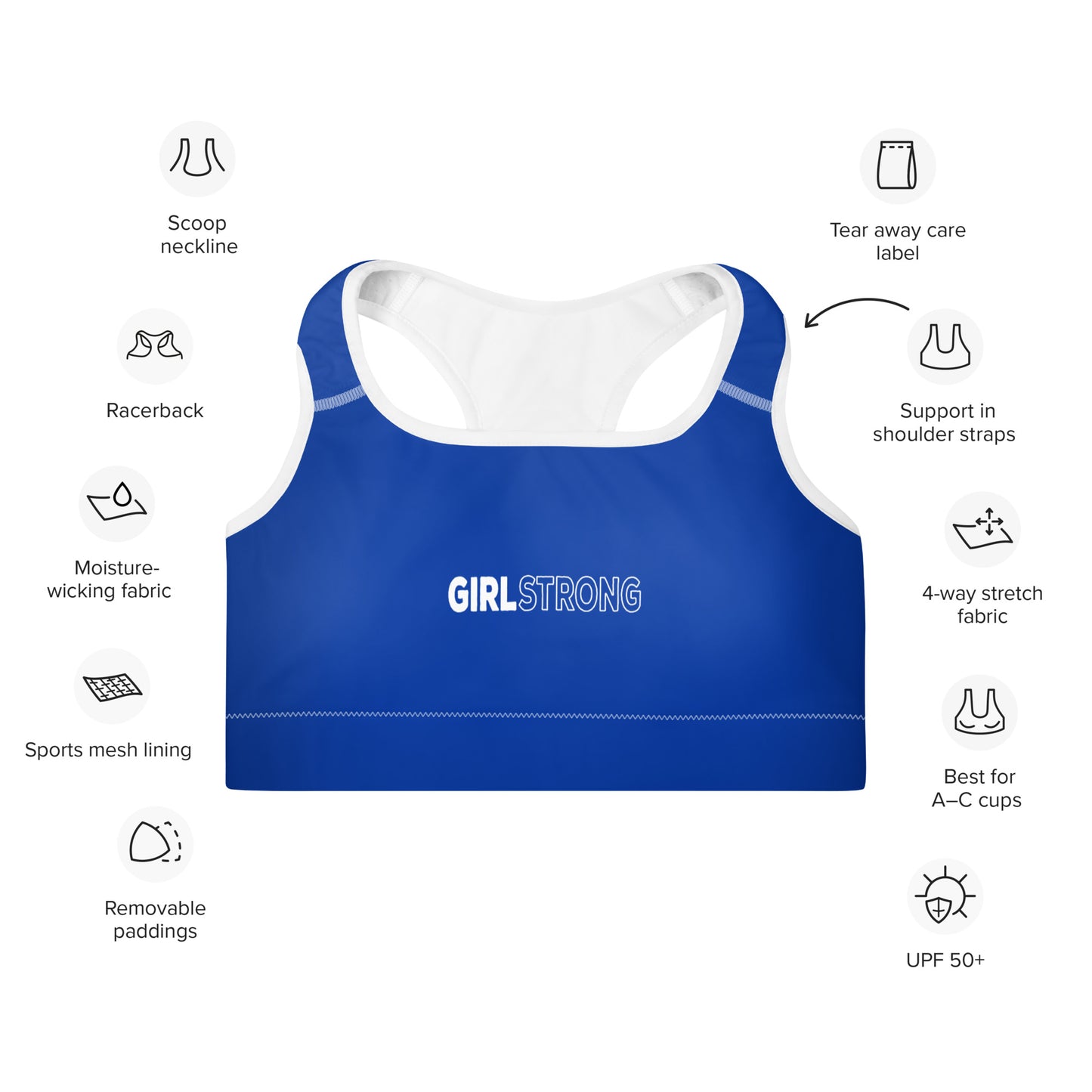 ELEVATED ESSENTIALS, THE PERFECT PADDED SPORTS BRA KENTUCKY