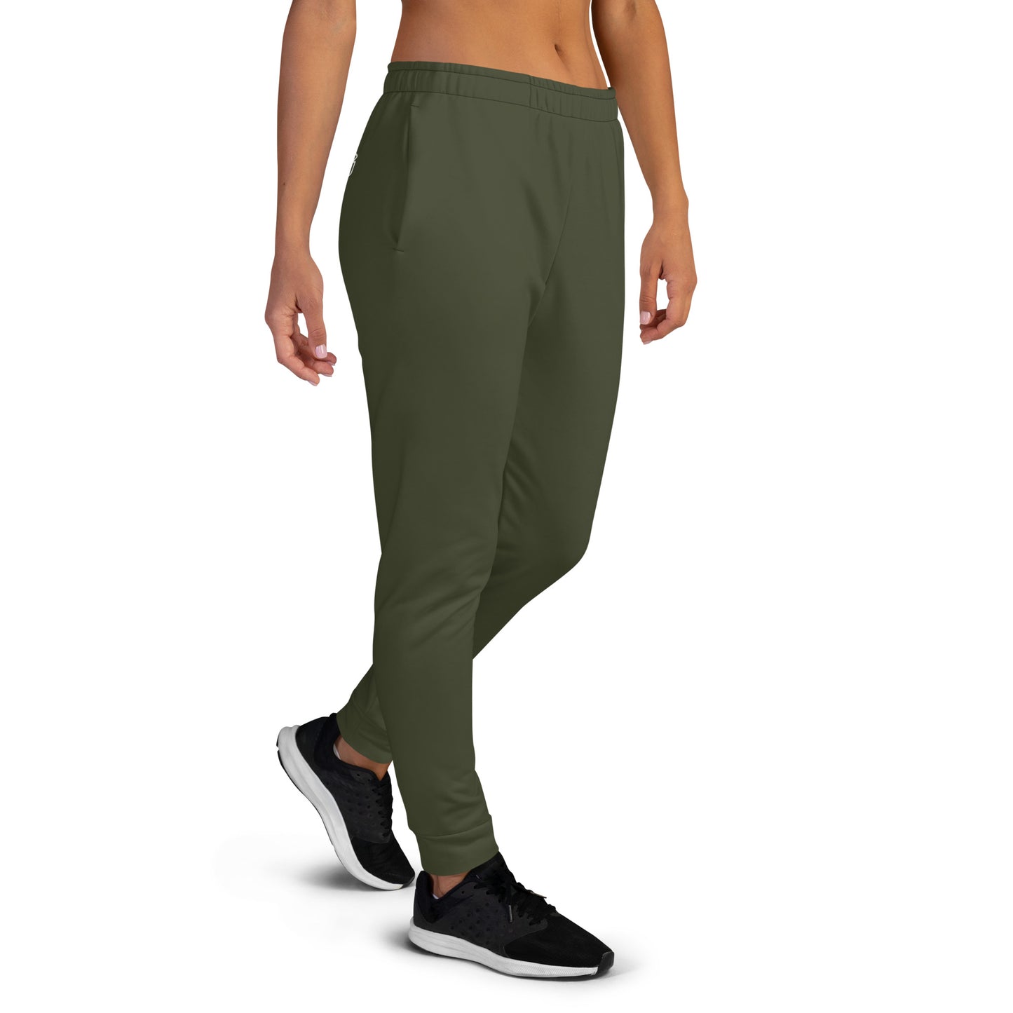ELEVATED ESSENTIALS, FLEECE JOGGERS OLIVE