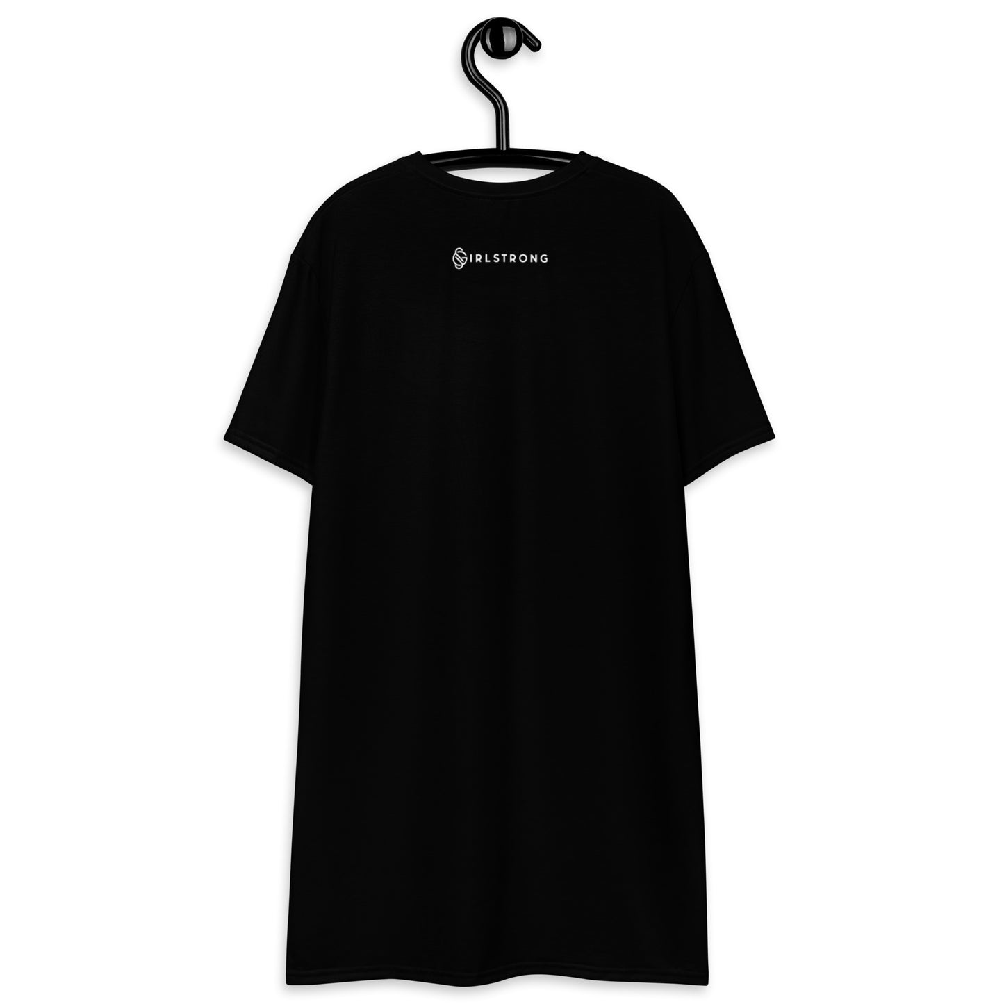 GIRLSTRONG SPORT T-SHIRT DRESS BLACK GIRLSTRONG