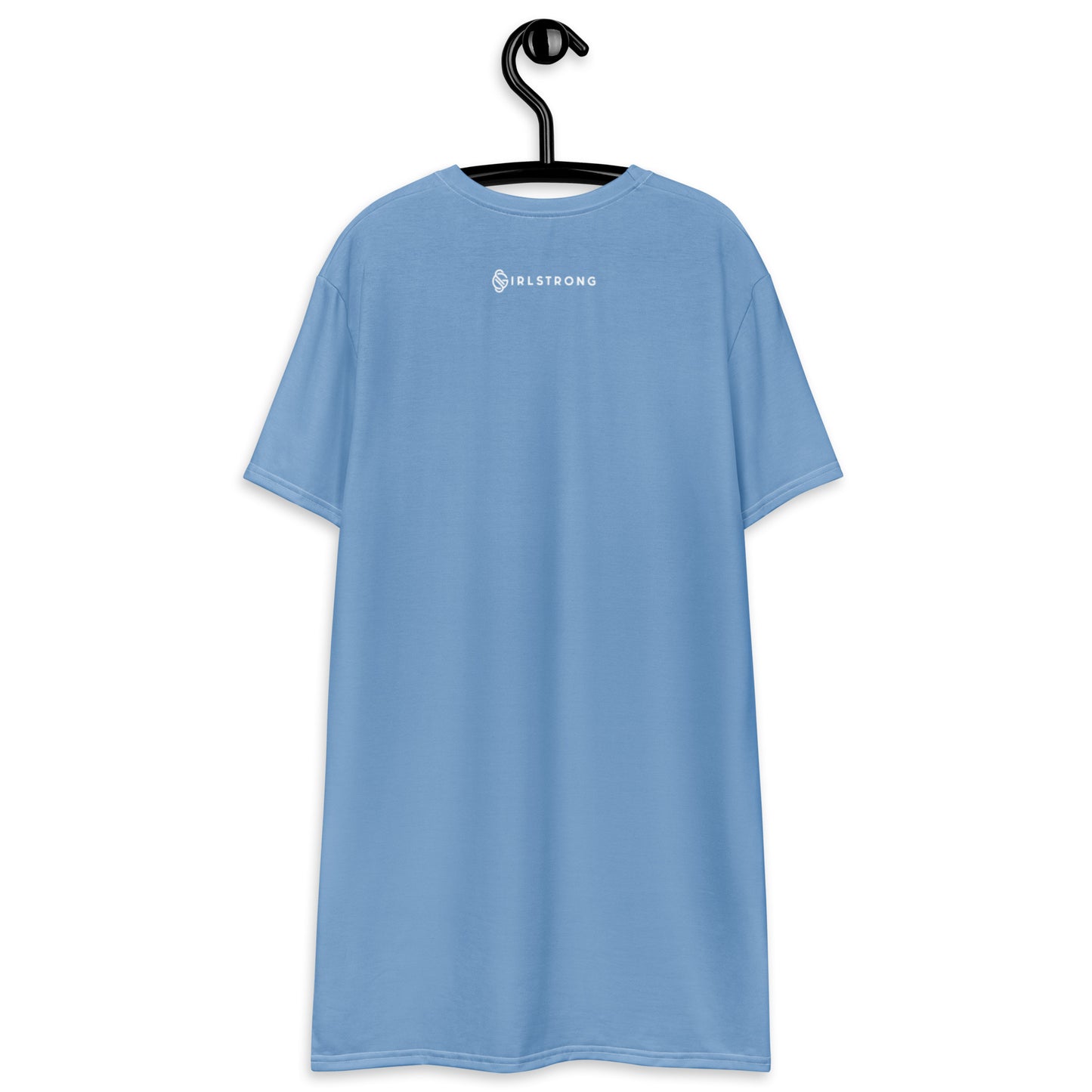GIRLSTRONG SPORT T-SHIRT DRESS BABE BLUE GIRLSTRONG