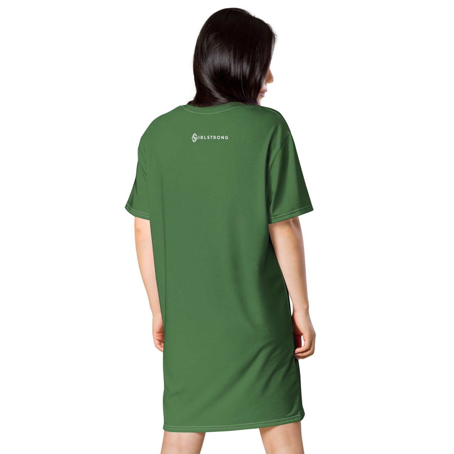 GIRLSTRONG SPORT T-SHIRT DRESS FERN GIRLSTRONG