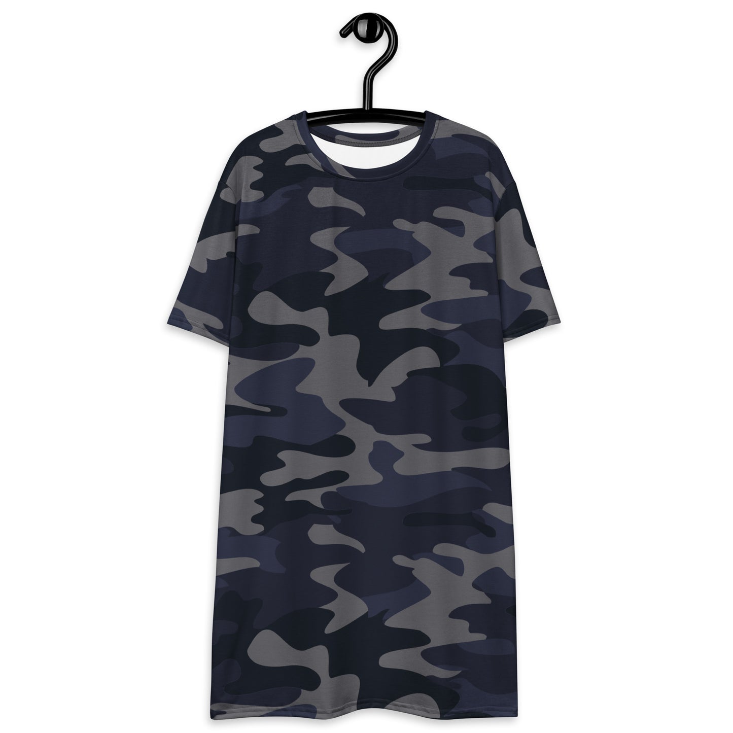 GIRLSTRONG SPORT T-SHIRT DRESS NAVY CAMO