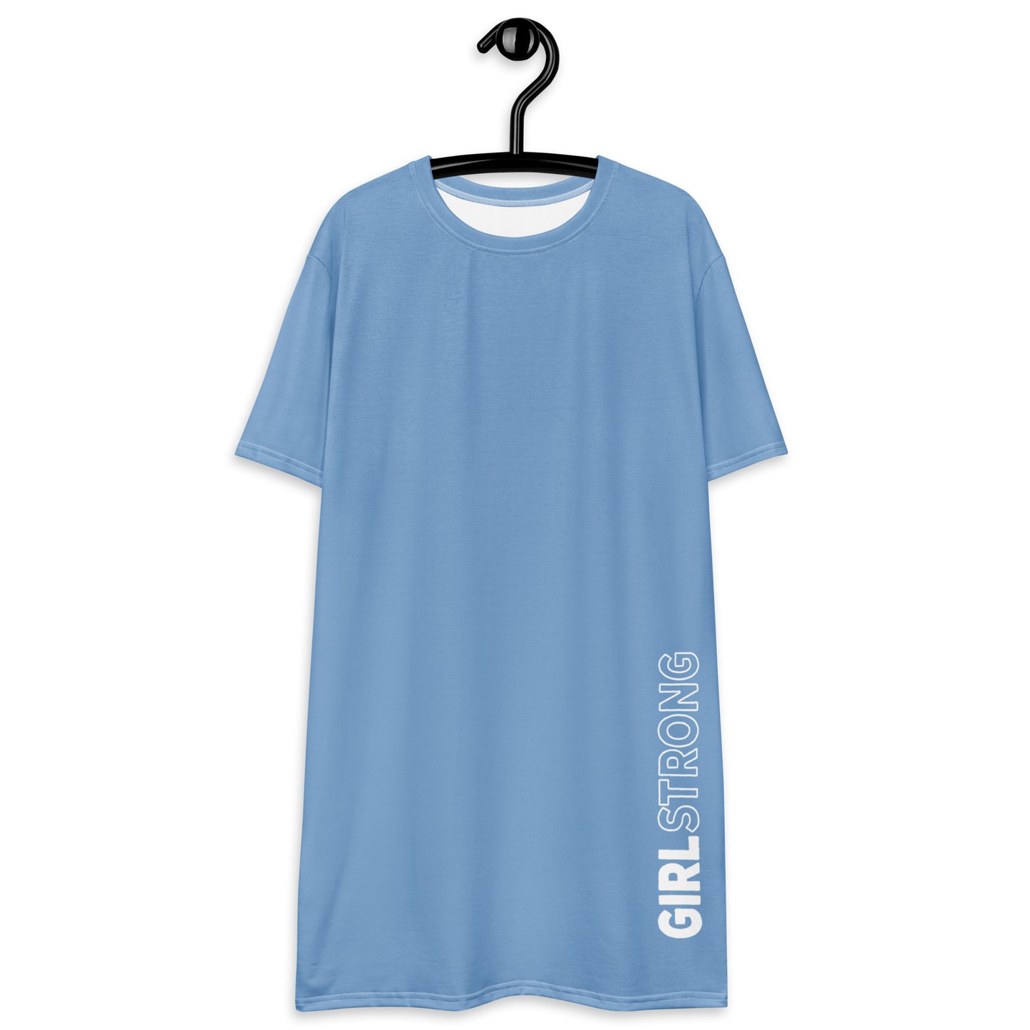 GIRLSTRONG SPORT T-SHIRT DRESS BABE BLUE GIRLSTRONG