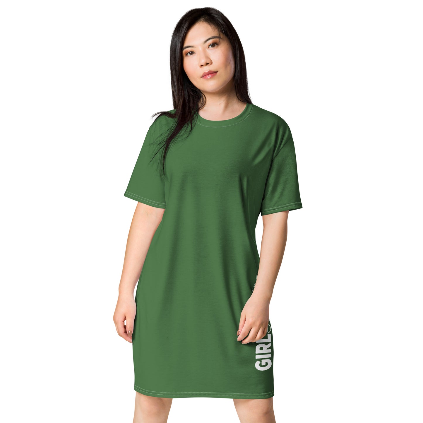 GIRLSTRONG SPORT T-SHIRT DRESS FERN GIRLSTRONG