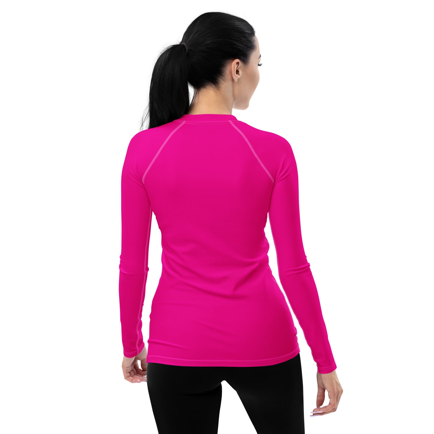 UPF 50 LONG SLEEVES RASHGUARD POWER PINK