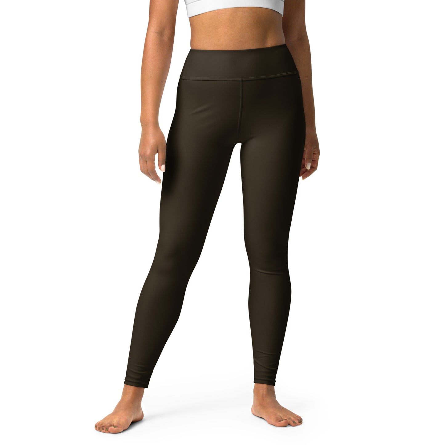 ELEVATED ESSENTIALS, BOOTY BOOSTING HIGH WAISTBAND LEGGING ESPRESSO