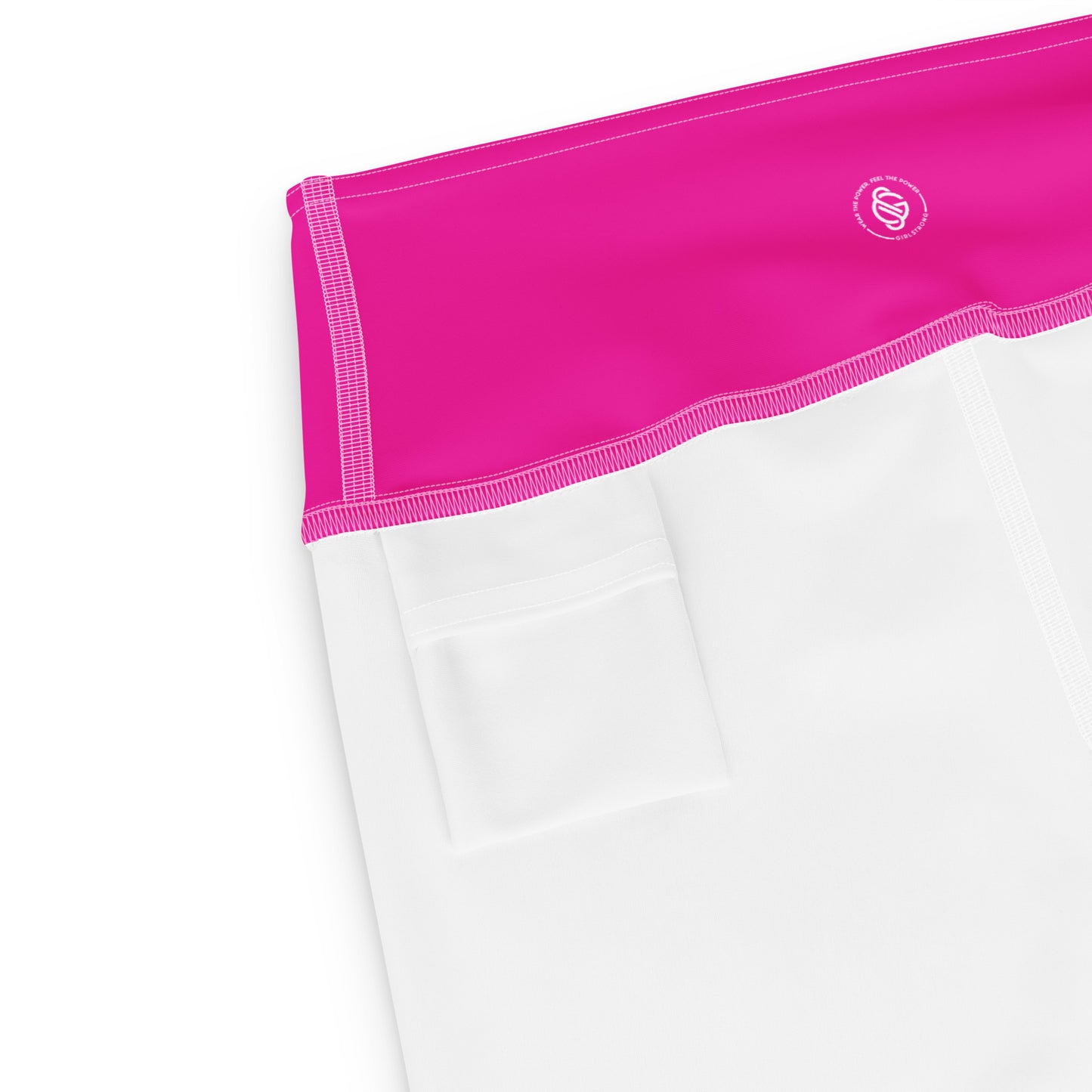 ELEVATED ESSENTIALS, BOOTY BOOSTING HIGH WAISTBAND LEGGING POWER PINK
