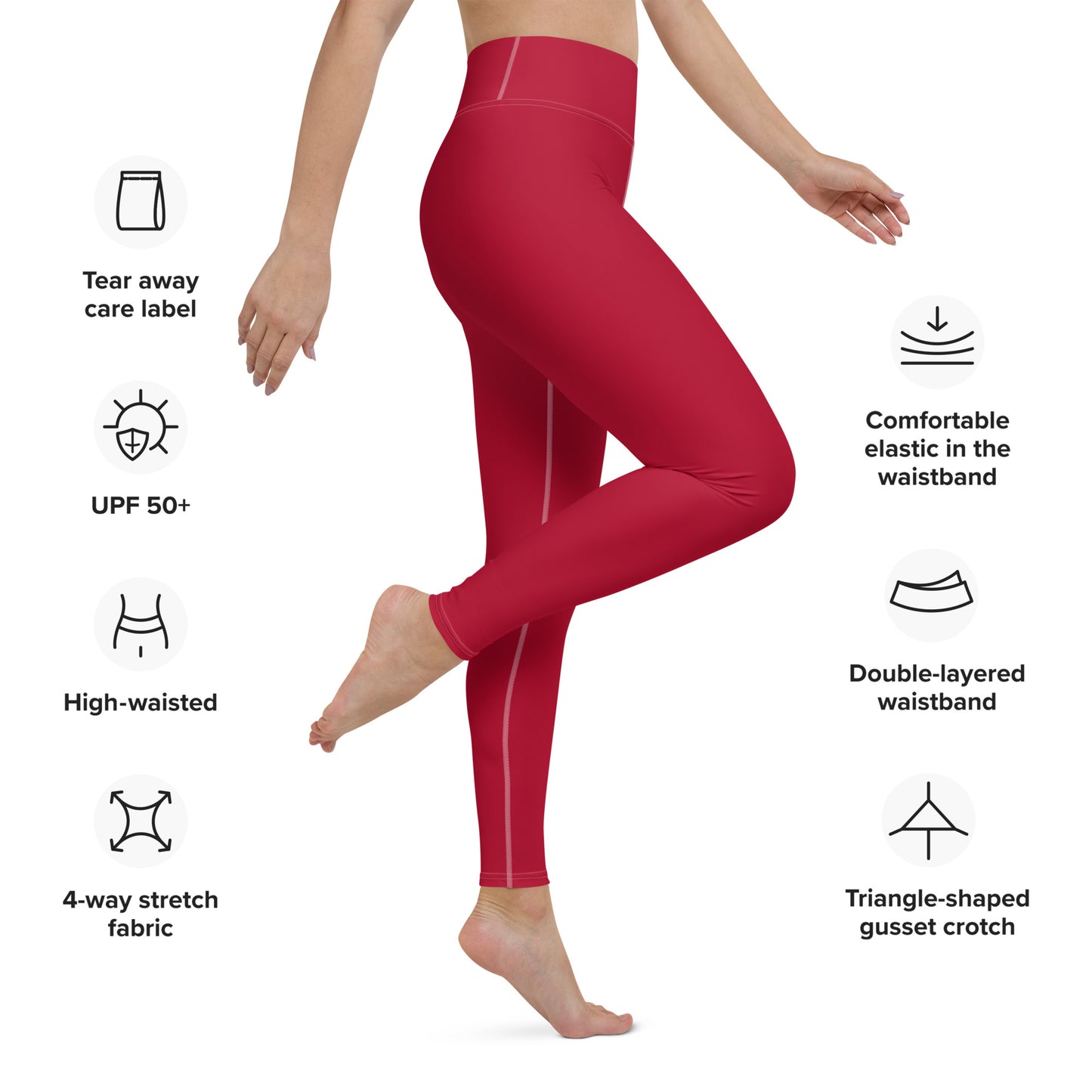 ELEVATED ESSENTIALS, BOOTY BOOSTING HIGH WAISTBAND LEGGING ALABAMA