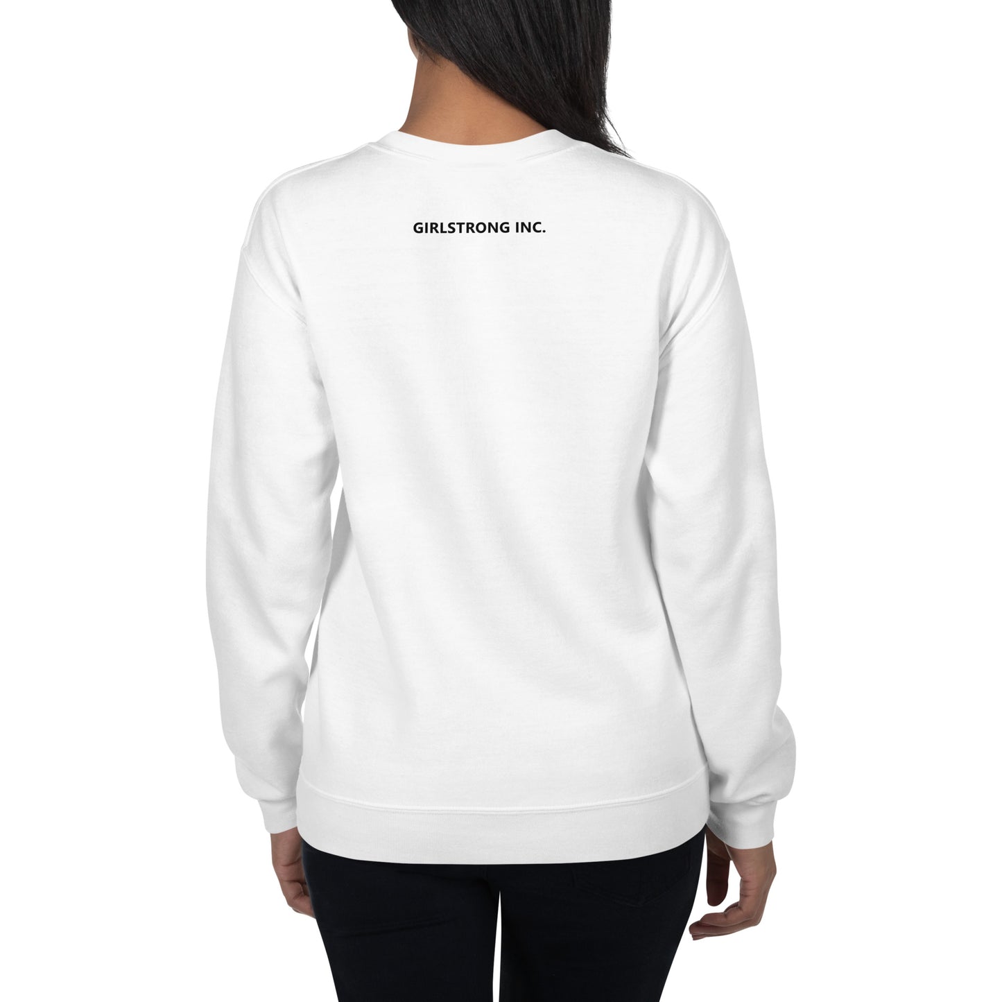 THE ESSENTIAL UNISEX SWEATSHIRT WHITE AUDREY HEPBURN