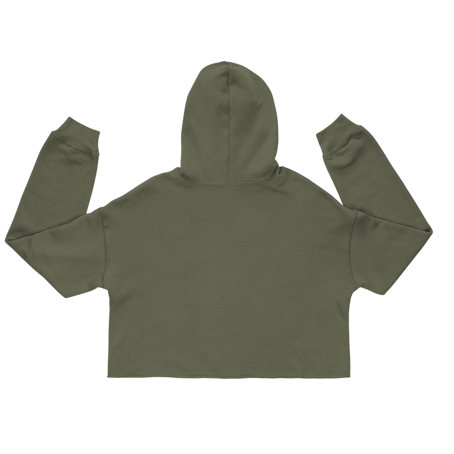 EVERYDAY GIRLSTRONG FLEECE CROPPED HOODIE - GIRLSTRONG GEORGIA PEACH