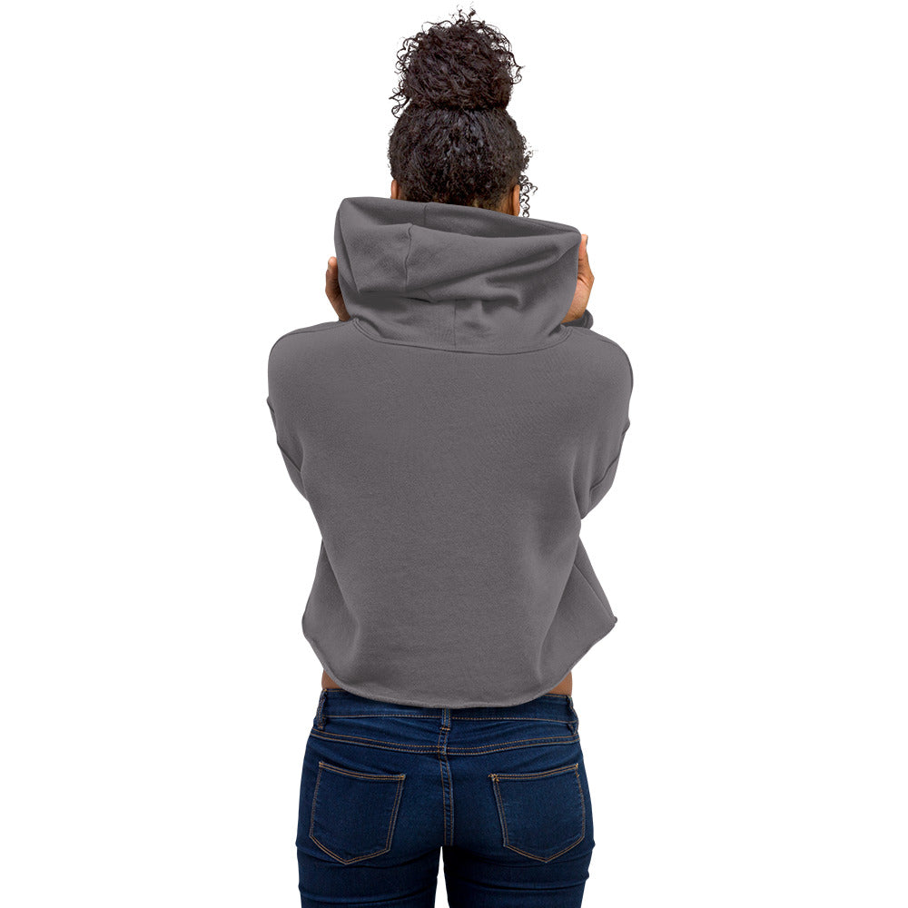 EVERYDAY GIRLSTRONG FLEECE CROPPED HOODIE - GIRLSTRONG STORM