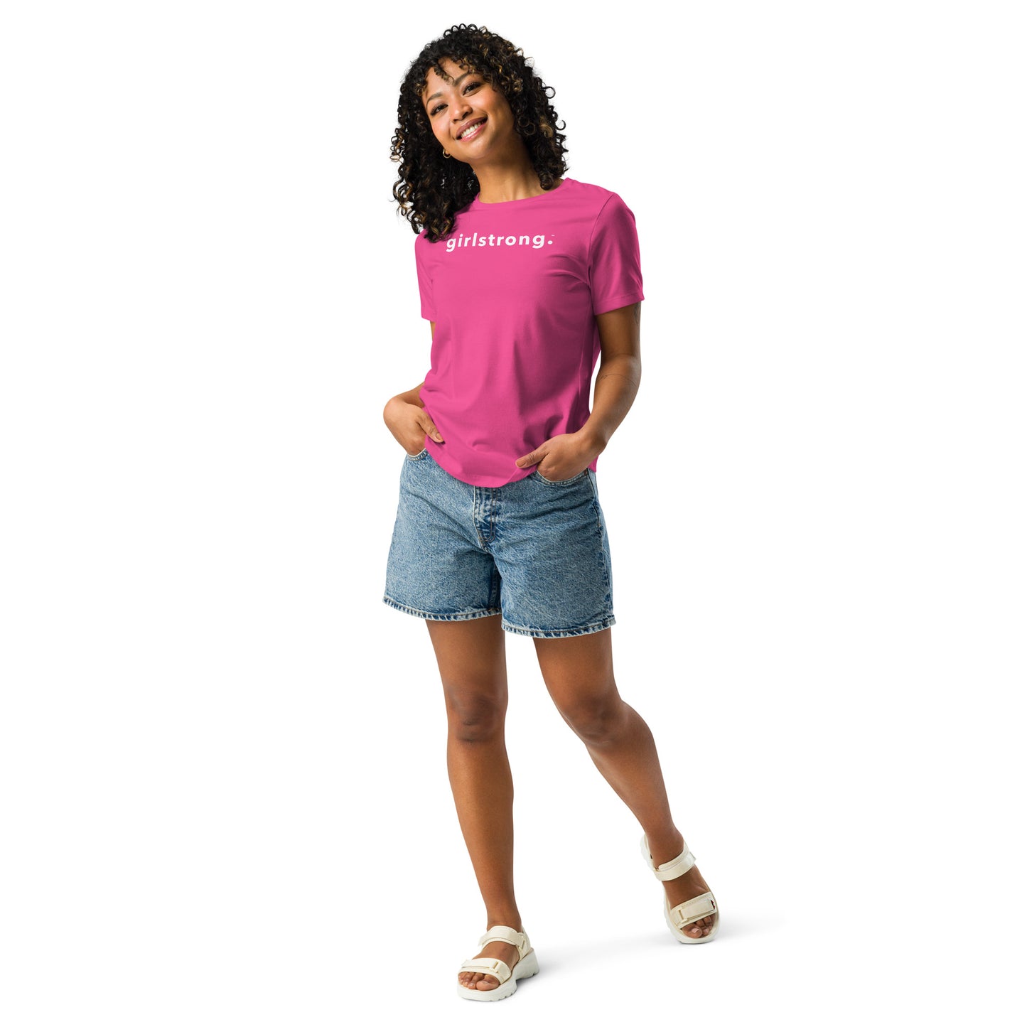 GIRLS ON THE RUN, PERFECT FEMME FIT RELAXED TEE