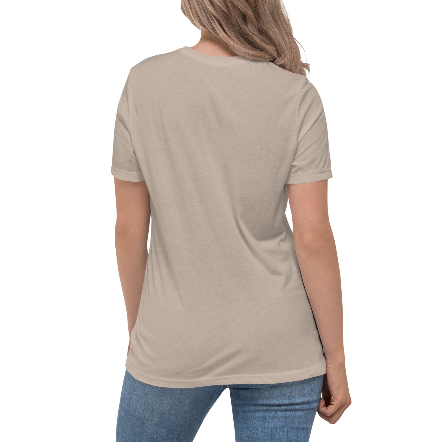 SCULPT TEE, RELAXED FIT, HEATHER STONE