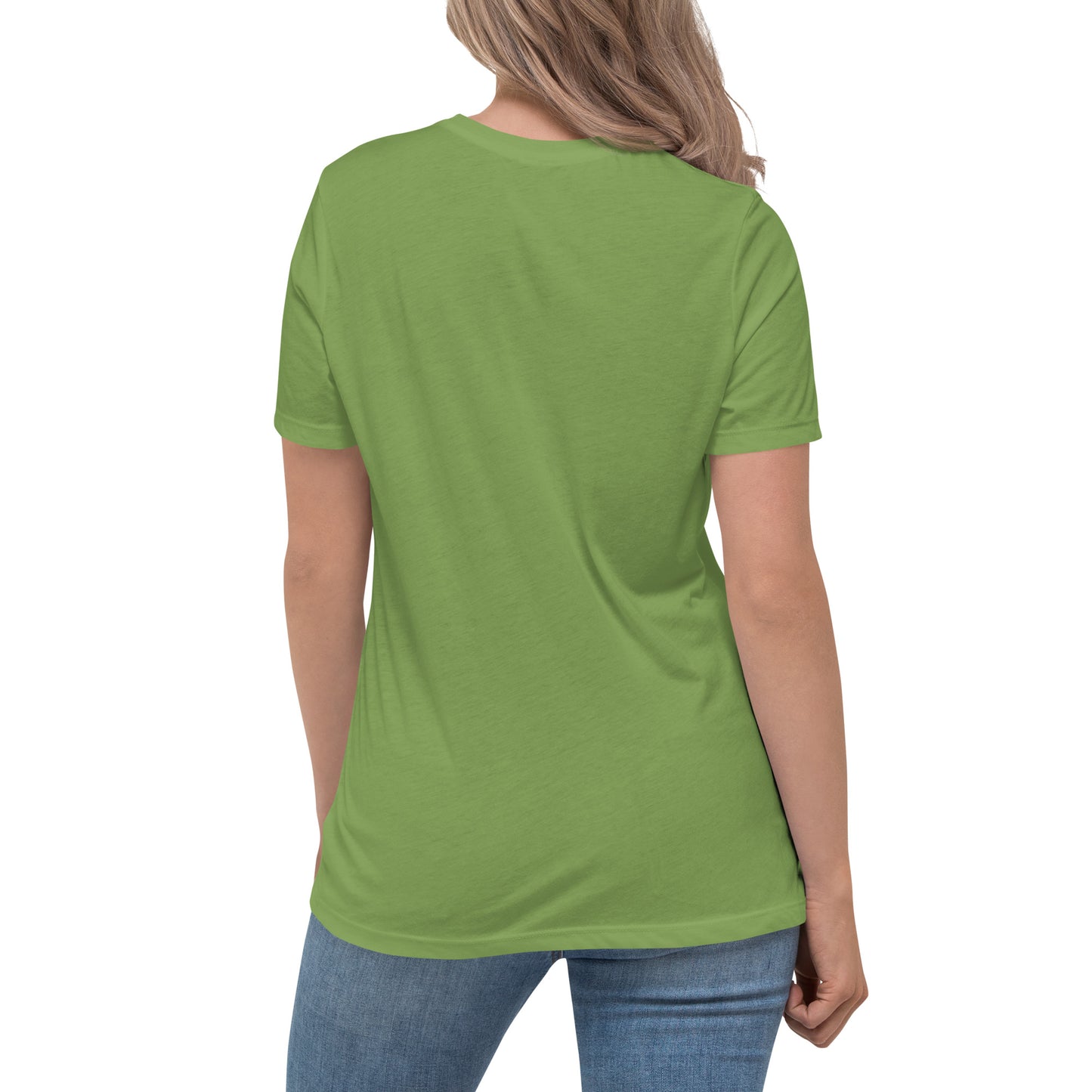 SCULPT TEE, RELAXED FIT, LEAF GREEN