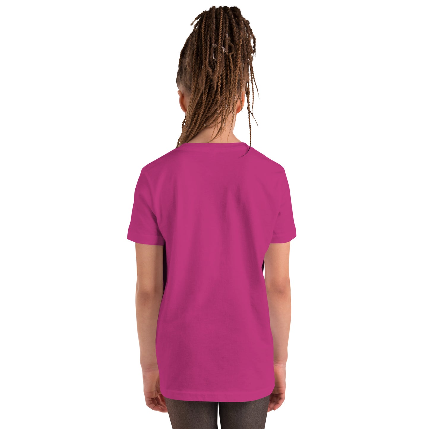 PRINCESS EMPOWERMENT TEE - YOU CAN CHANGE THE WORLD, GIRL! GIRLSTRONG BERRY PINK