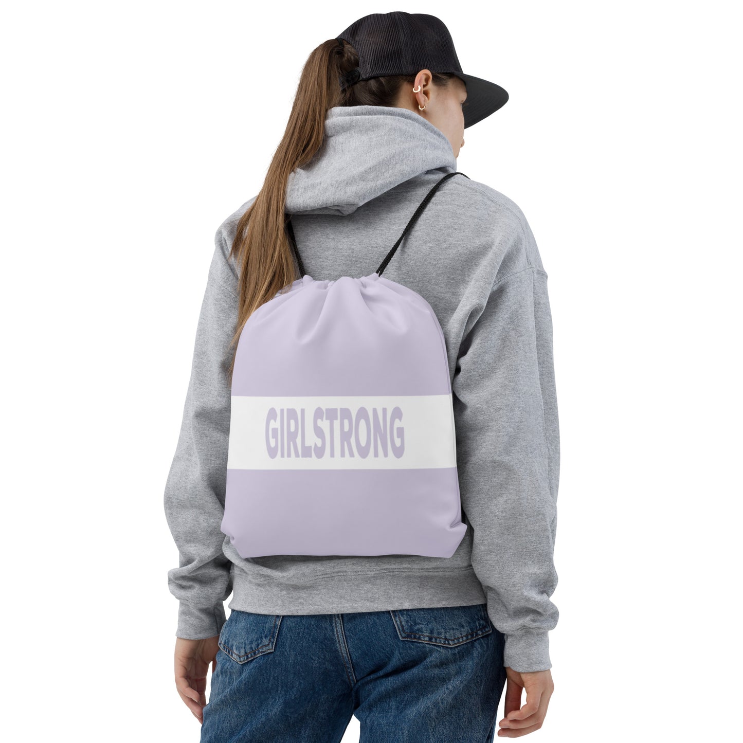 EVERYDAY ESSENTIALS, THE PERFECT GYM SACK, LILAC