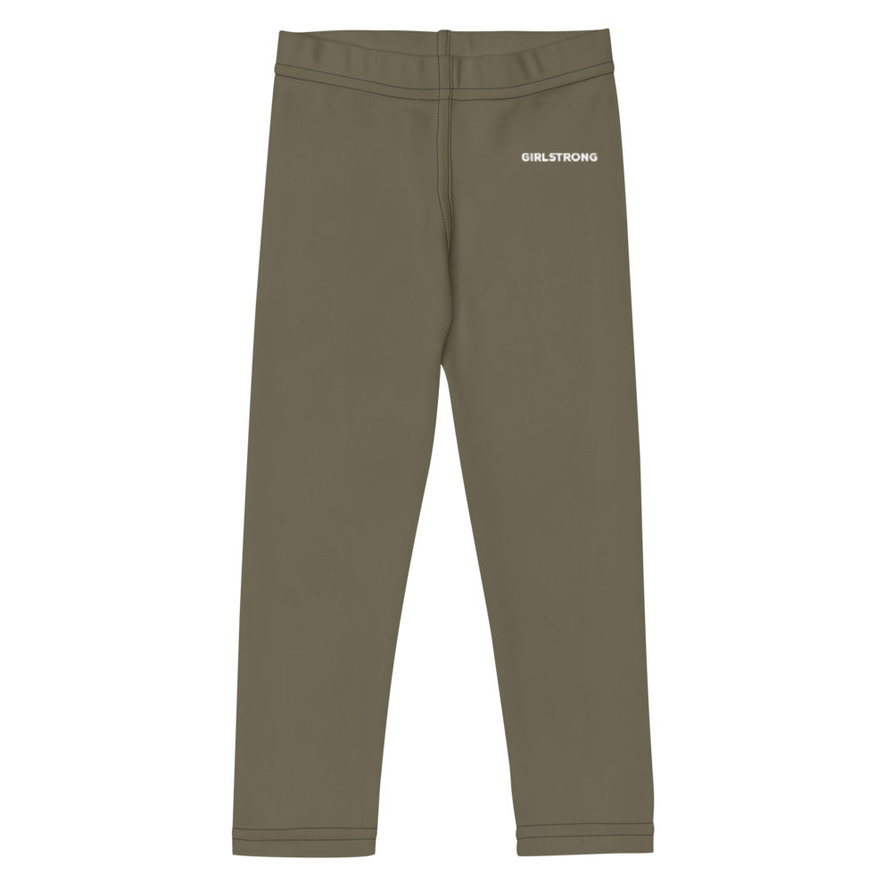 ELEVATED ESSENTIALS, THE PERFECT KID'S LEGGING GO GIRL GREEN