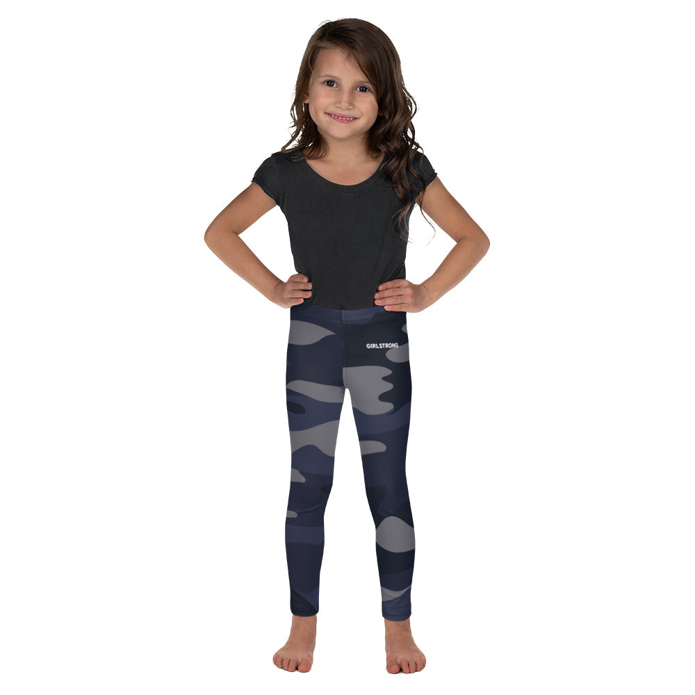 Charming navy camo print leggings for girls - – GIRLSTRONG  INC