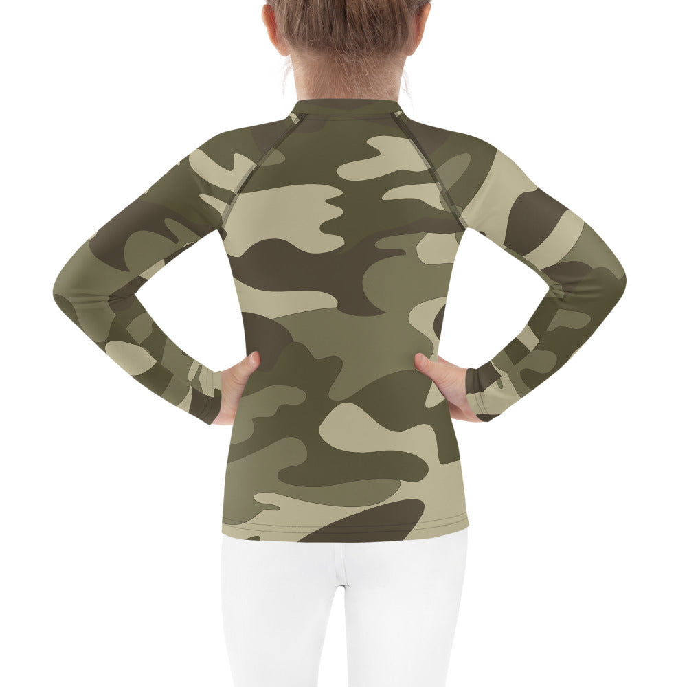 UPF 50 RASHGUARD GREEN CAMO