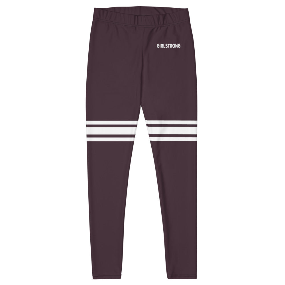 ELEVATED ESSENTIALS, SLIM AND SCULPT LEGGING THIGH HIGH WINE