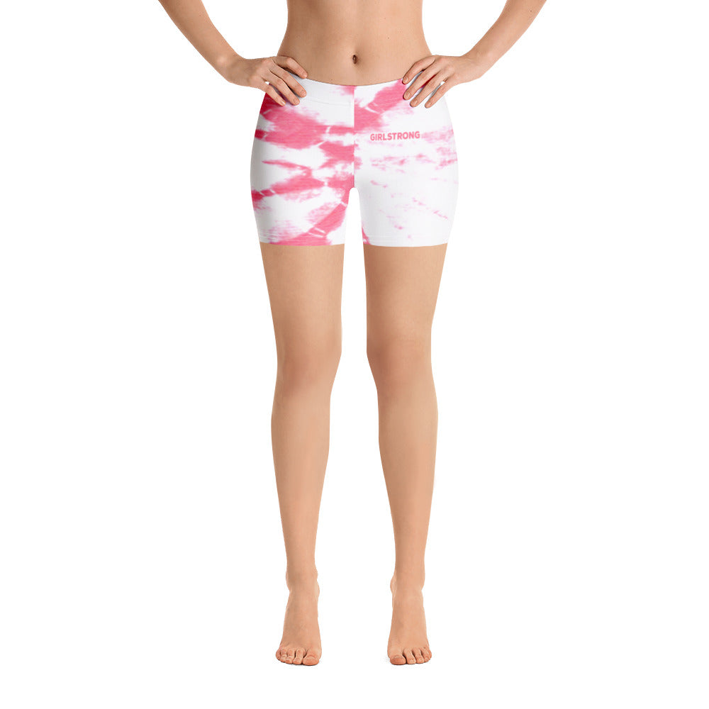 Elevate your look with our tie-dye women’s shorts-girlstronginc.com