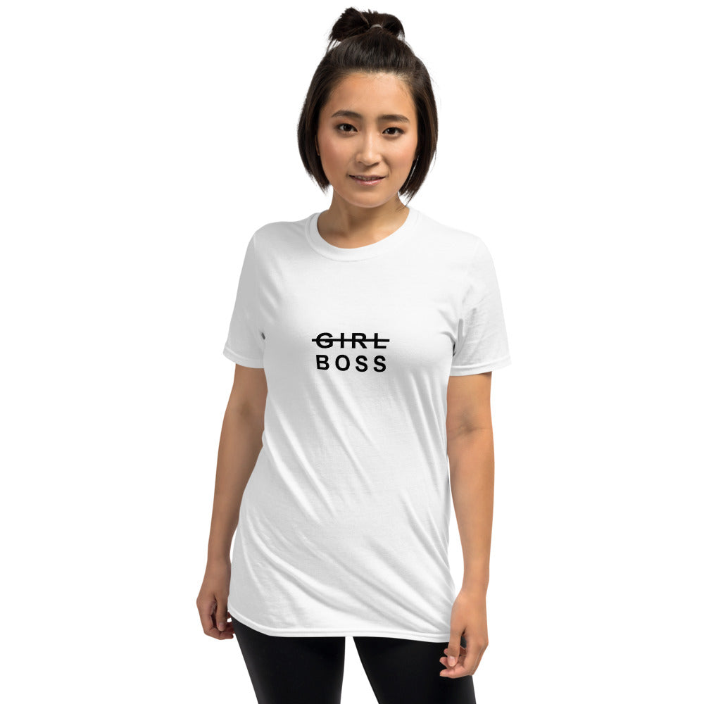 THE ESSENTIAL BOYFRIEND TEE WHITE GIRL BOSS