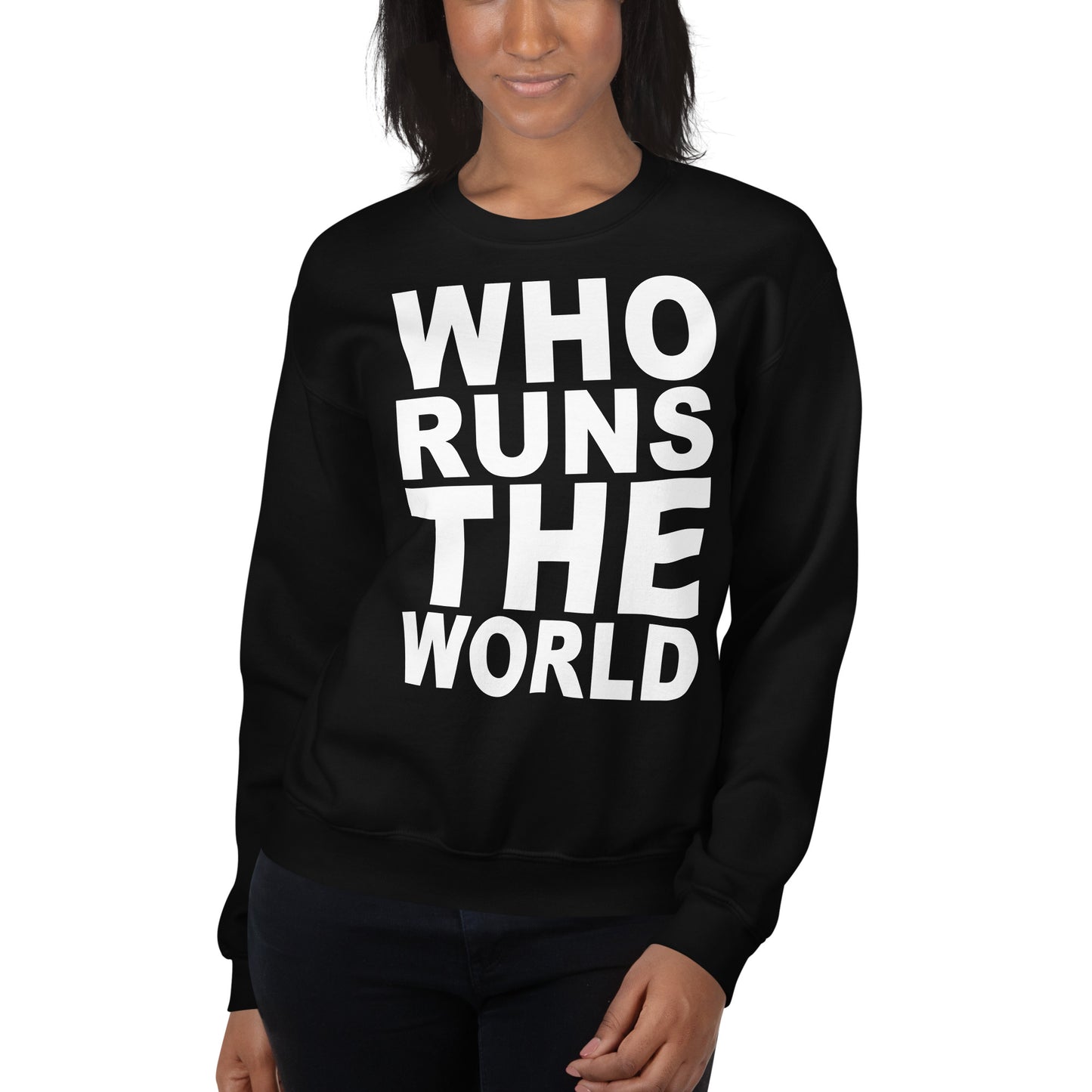 THE ESSENTIAL UNISEX SWEATSHIRT BLACK