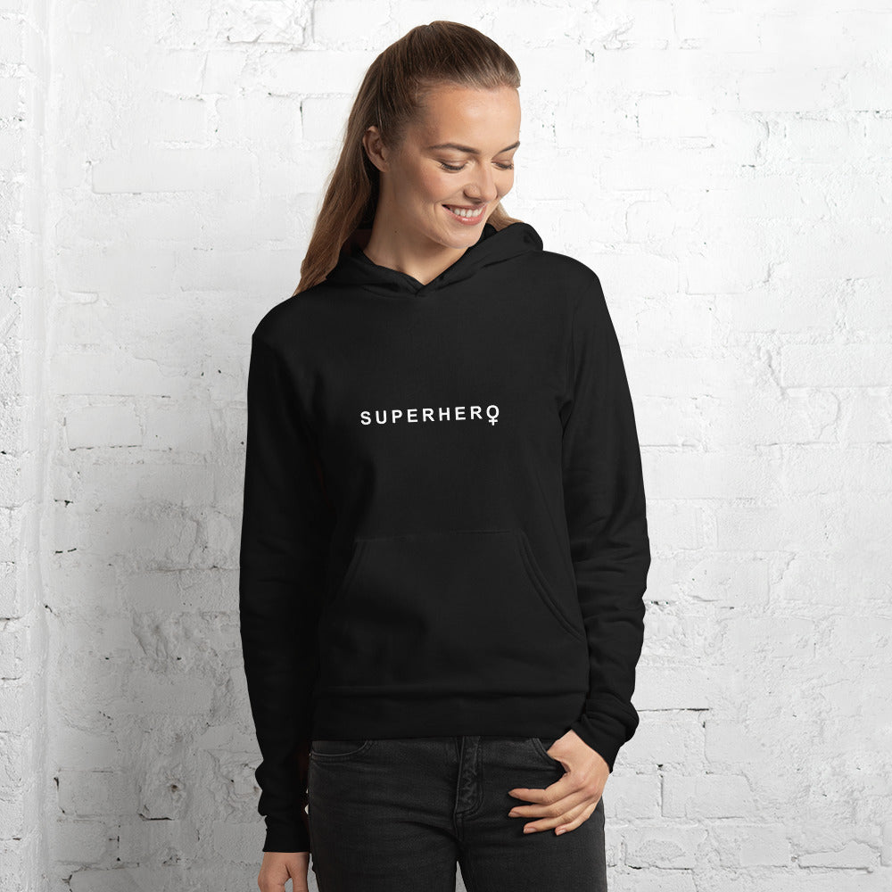EVERYDAY GIRLSTRONG FLEECE UNISEX HOODIE - SUPERHERO (SHERO)