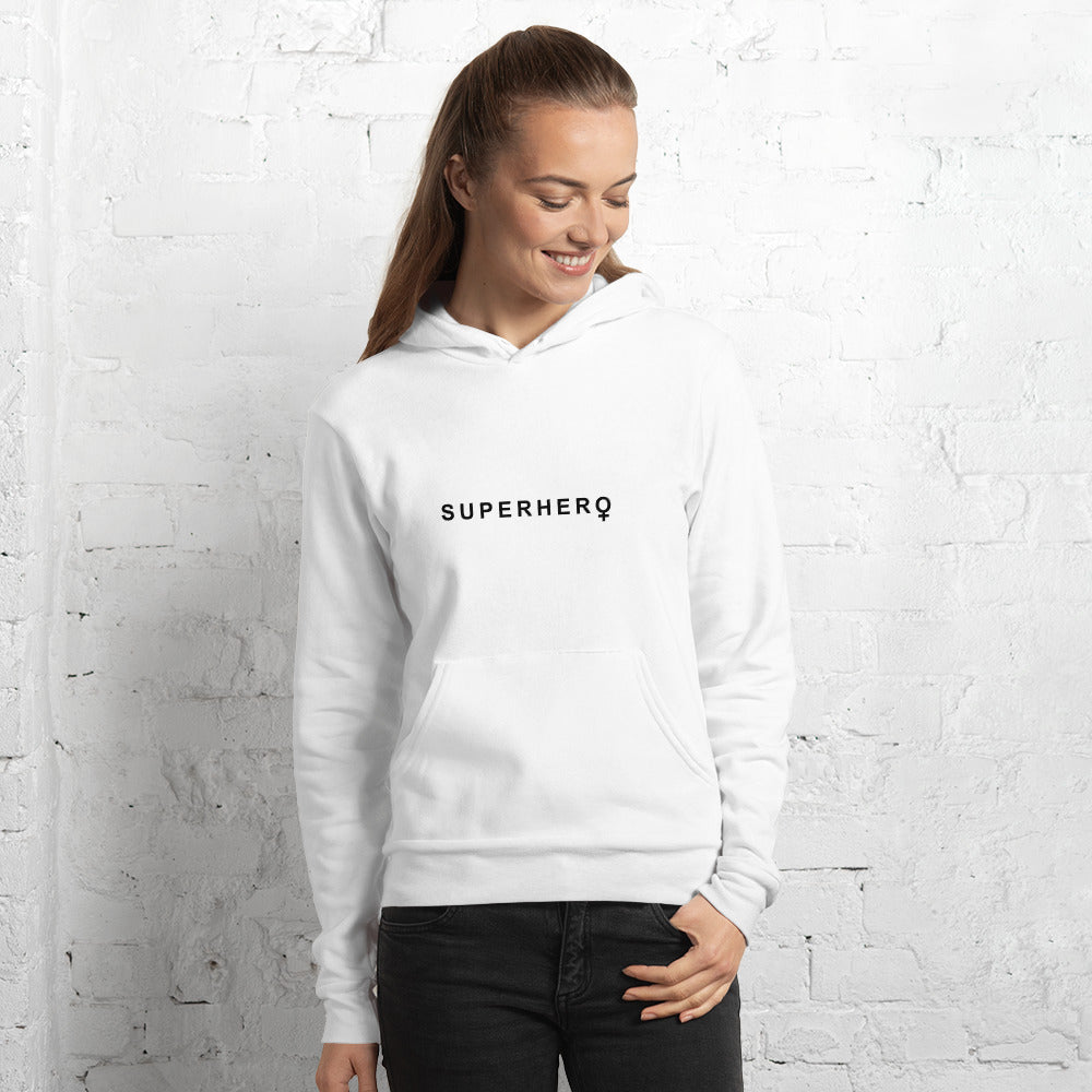 EVERYDAY GIRLSTRONG FLEECE UNISEX HOODIE - SUPERHERO (SHERO)