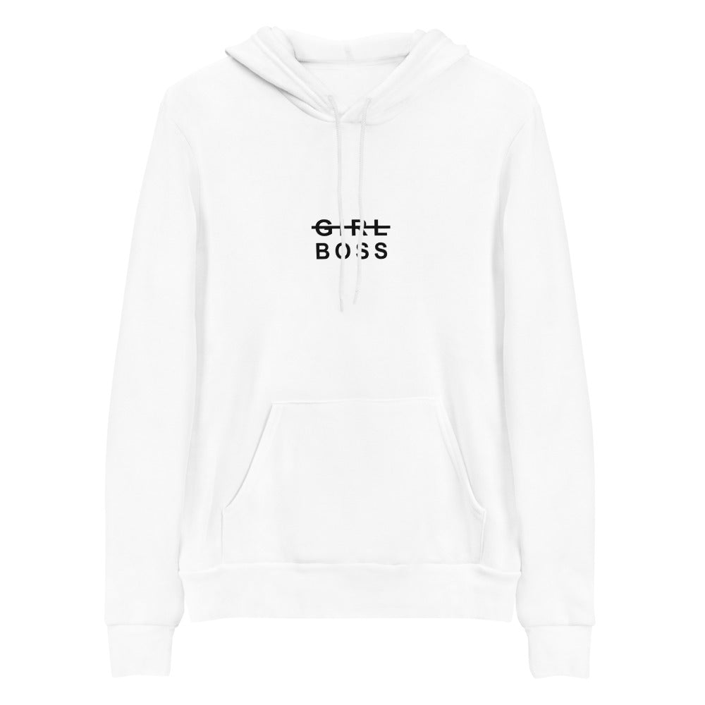 EVERYDAY GIRLSTRONG FLEECE UNISEX HOODIE - GIRL BOSS