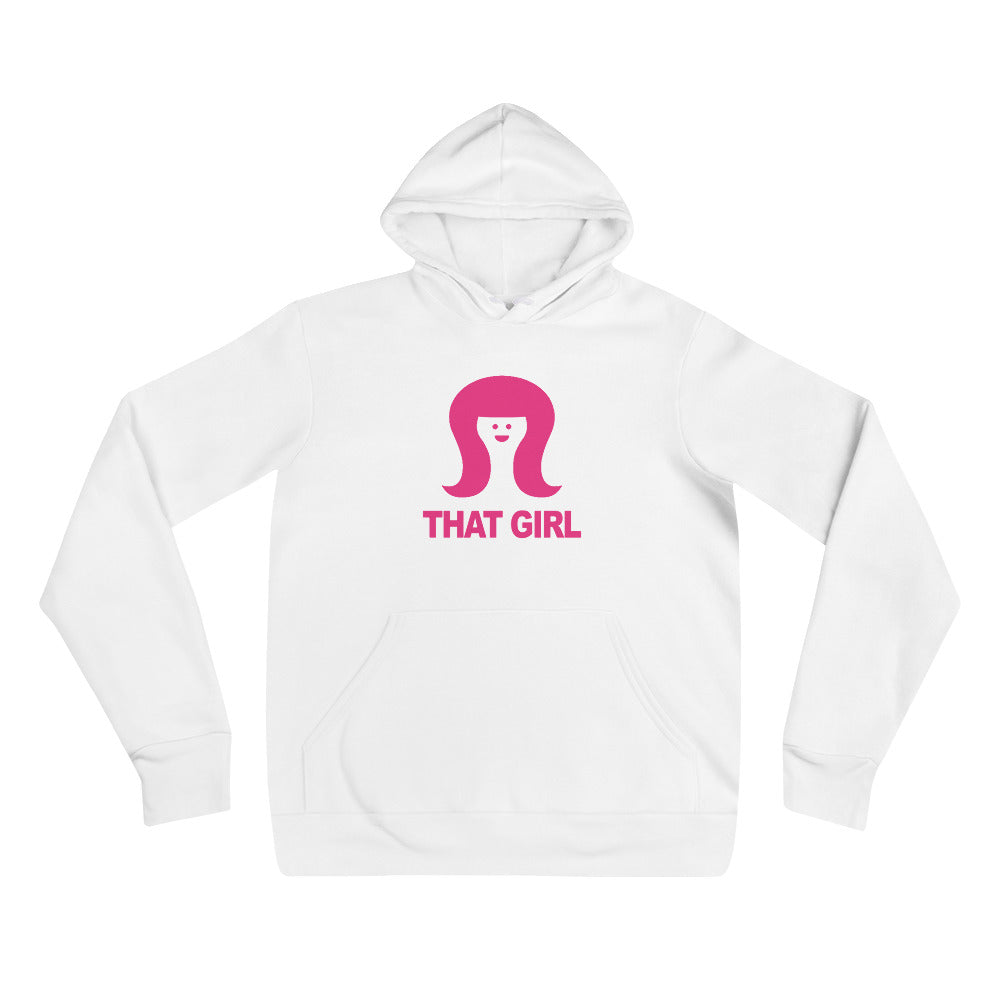 that girl white hoodie