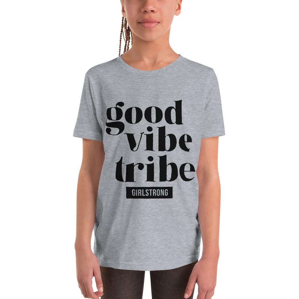 PRINCESS EMPOWERMENT TEE - GOOD VIBE TRIBE HEATHER GREY