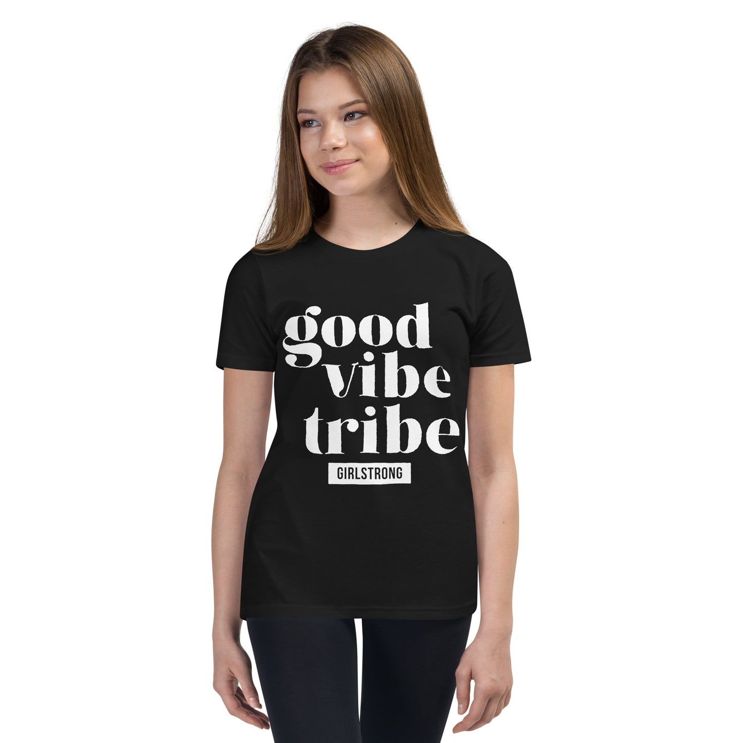 PRINCESS EMPOWERMENT TEE - GOOD VIBE TRIBE BLACK & WHITE