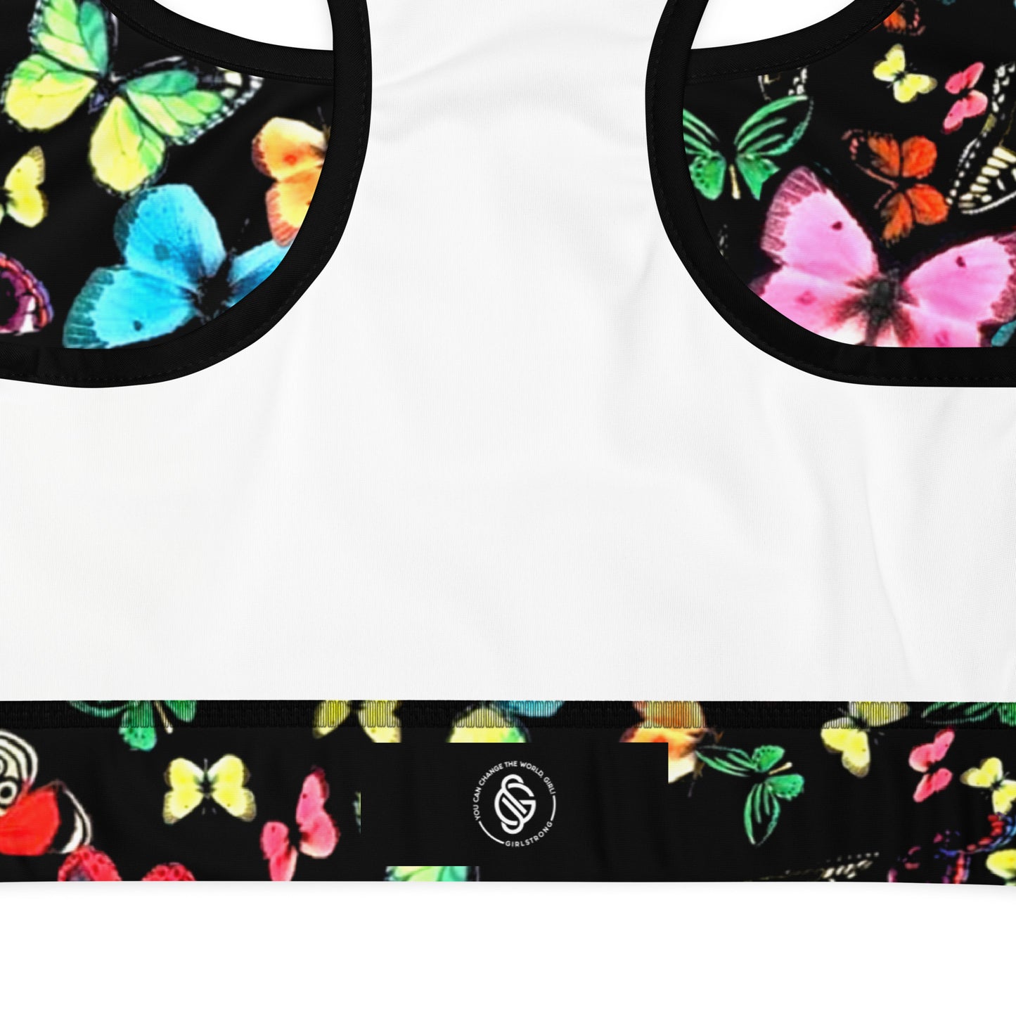 ELEVATED ESSENTIALS, THE PERFECT PADDED SPORTS BRA BUTTERFLY