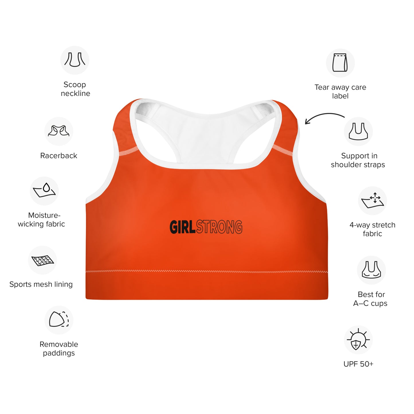 ELEVATED ESSENTIALS, THE PERFECT PADDED SPORTS BRA OREGON