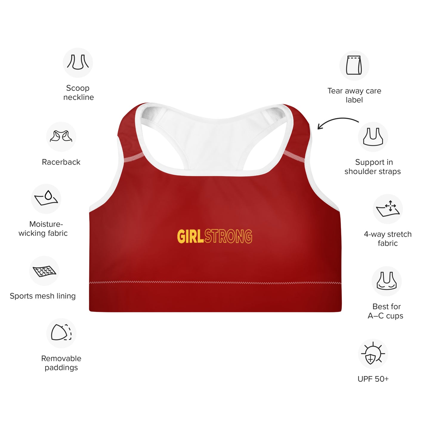 ELEVATED ESSENTIALS, THE PERFECT PADDED SPORTS BRA CALIFORNIA