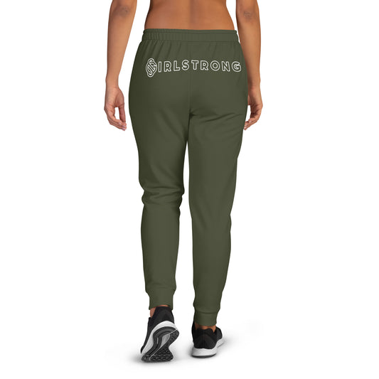 ELEVATED ESSENTIALS, FLEECE JOGGERS OLIVE