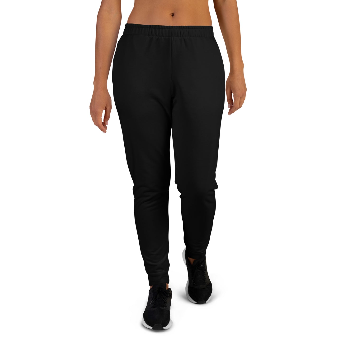 ELEVATED ESSENTIALS, GS LOGO FLEECE JOGGERS BLACK