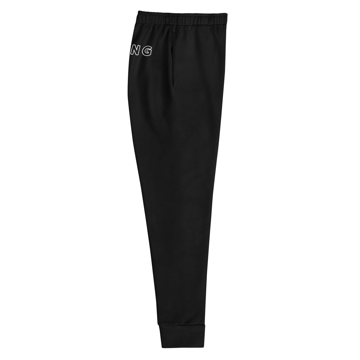 ELEVATED ESSENTIALS, GS LOGO FLEECE JOGGERS BLACK