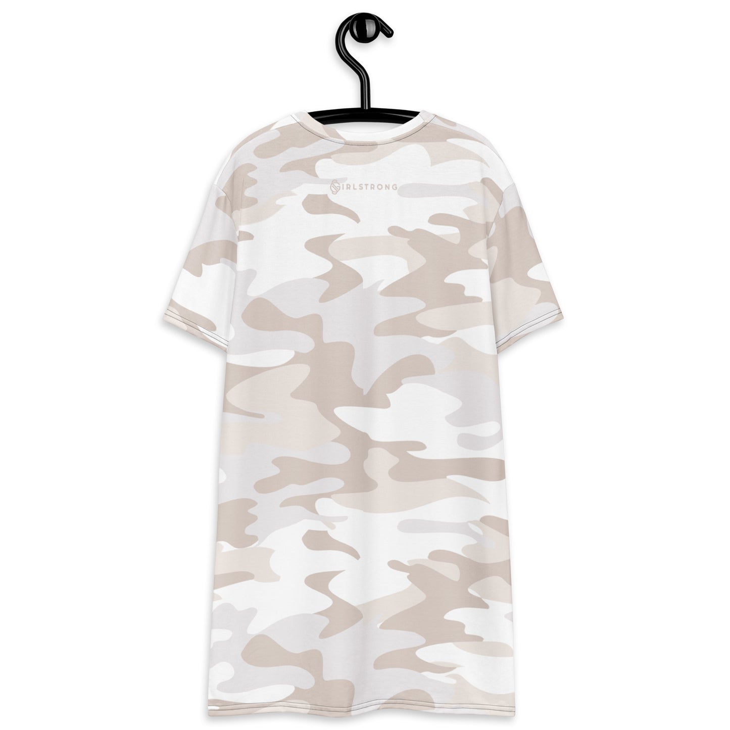 HOT SHOT, T-SHIRT DRESS WHITE CAMO