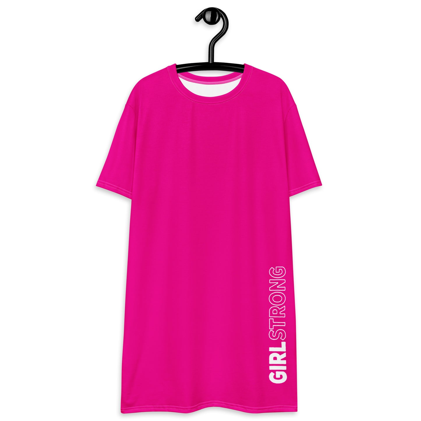 GIRLSTRONG SPORT T-SHIRT DRESS POWER PINK GIRLSTRONG