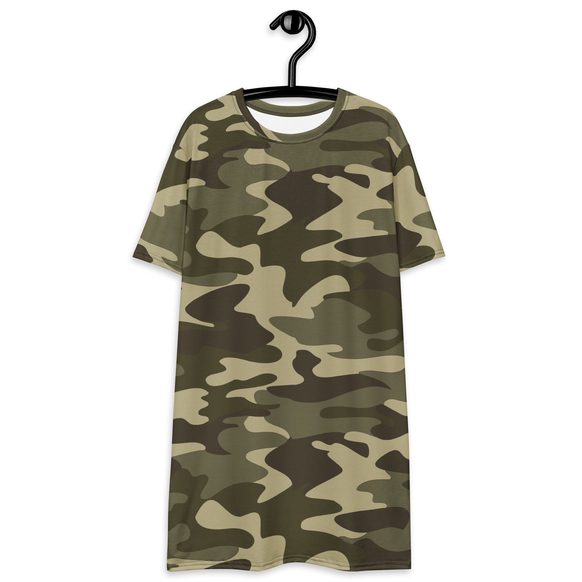 GIRLSTRONG SPORT T-SHIRT DRESS GREEN CAMO GIRLSTRONG INC GIRLSTRONG SPORT T-SHIRT DRESS GREEN CAMO GIRLSTRONG INC