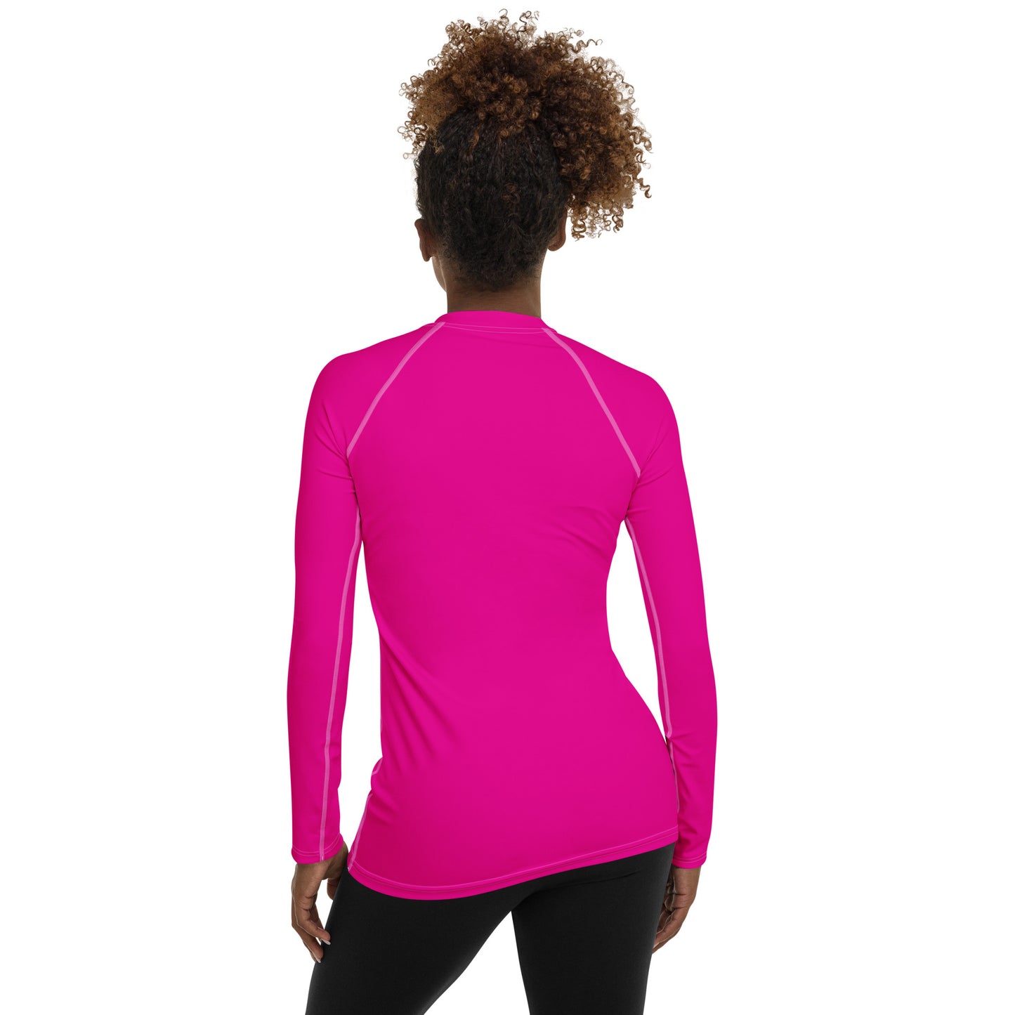 UPF 50 LONG SLEEVES RASHGUARD POWER PINK