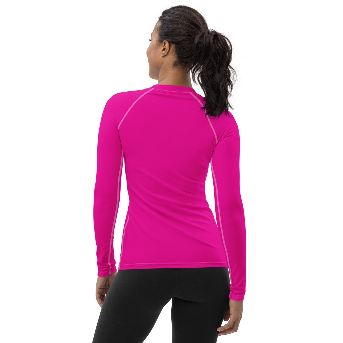 UPF 50 LONG SLEEVES RASHGUARD POWER PINK