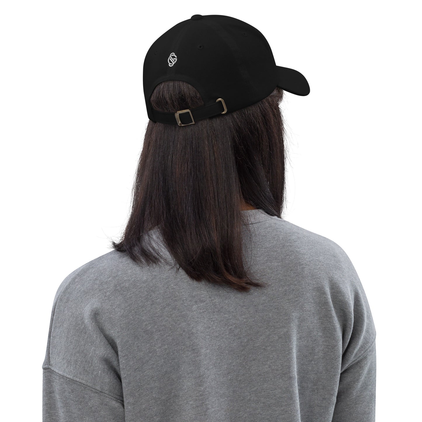 ELEVATED BASICS, BLACK BASEBALL CAP GIRLSTRONG AVAILABLE IN 12 COLORS