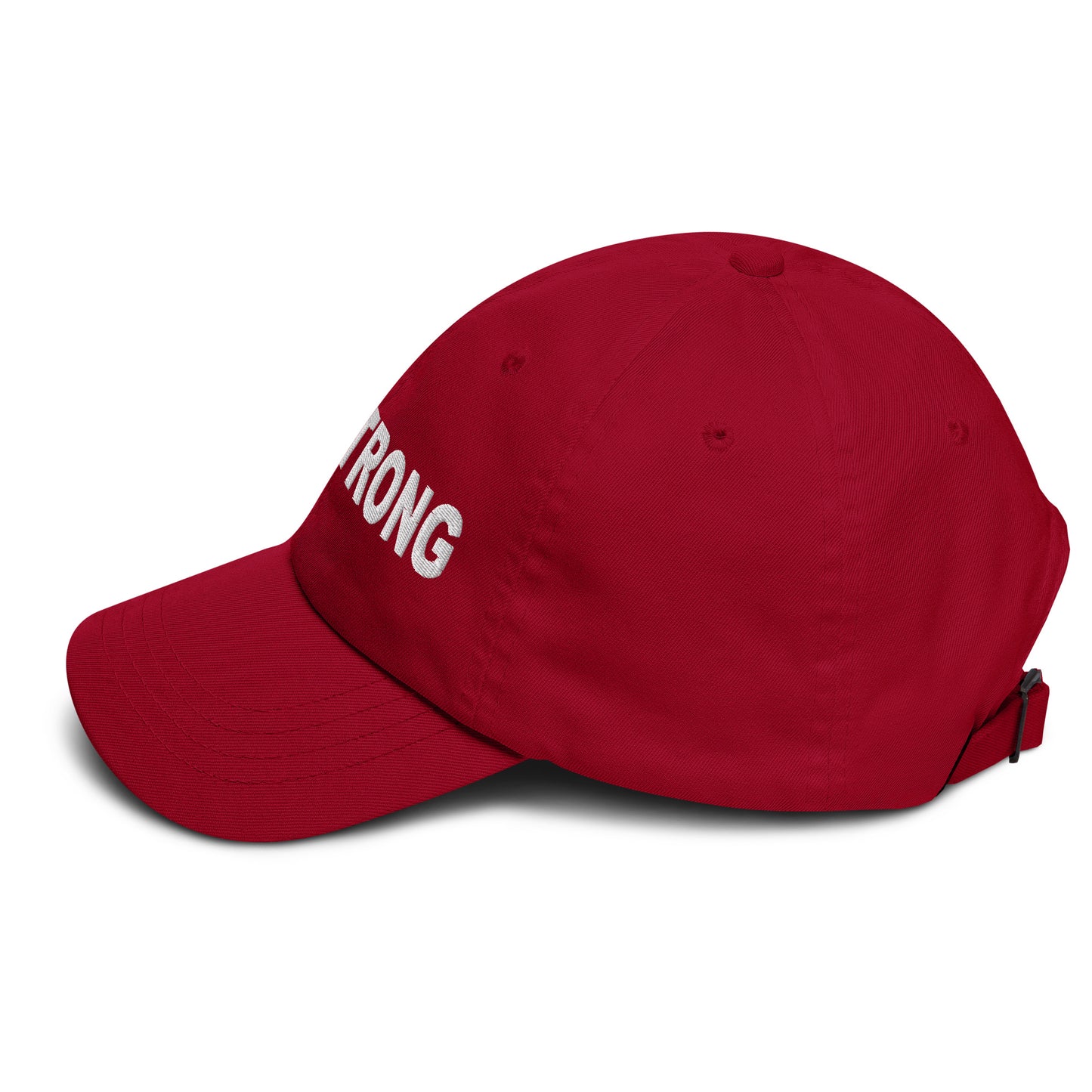 ELEVATED BASICS, BLACK BASEBALL CAP GIRLSTRONG AVAILABLE IN 12 COLORS