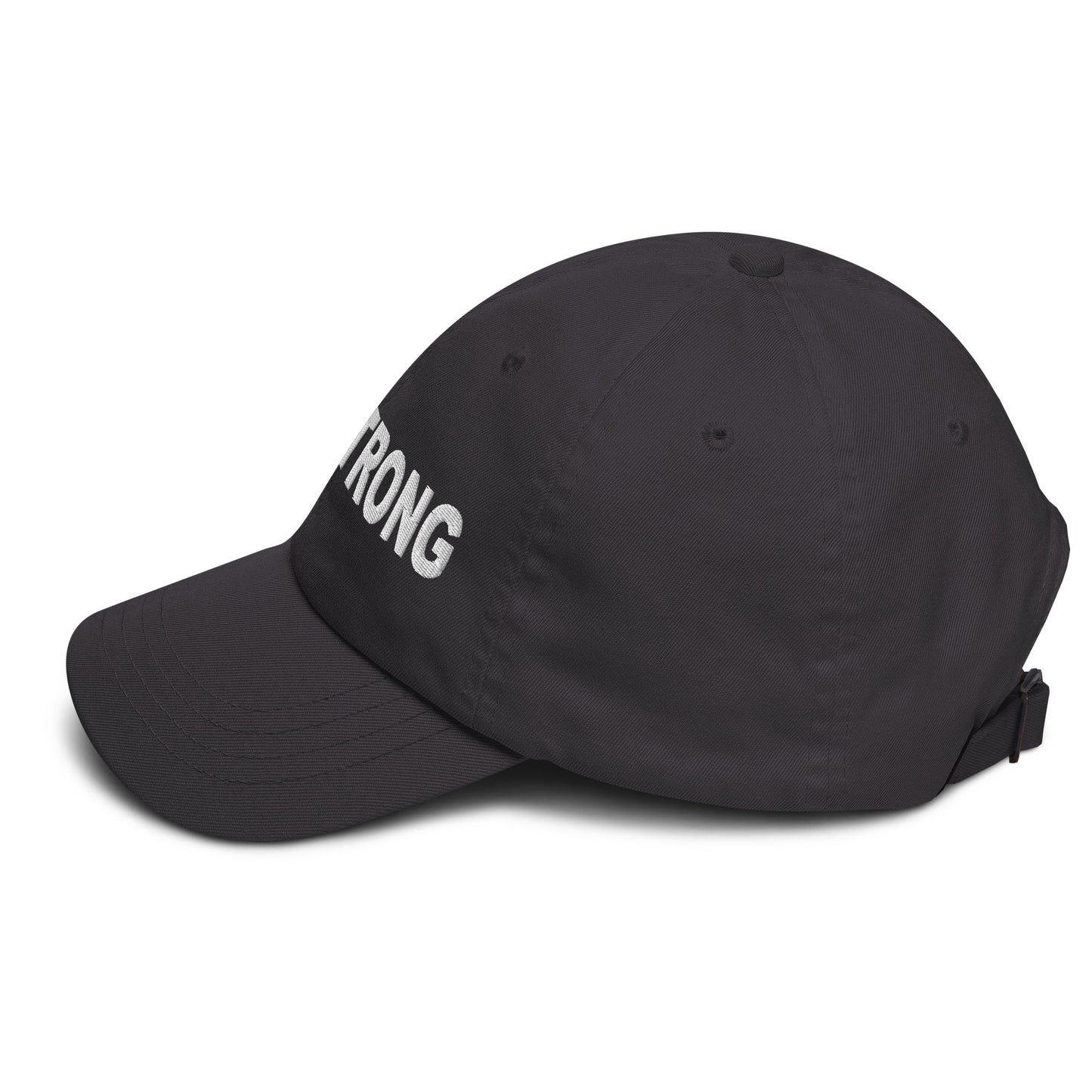 ELEVATED BASICS, BLACK BASEBALL CAP GIRLSTRONG AVAILABLE IN 12 COLORS