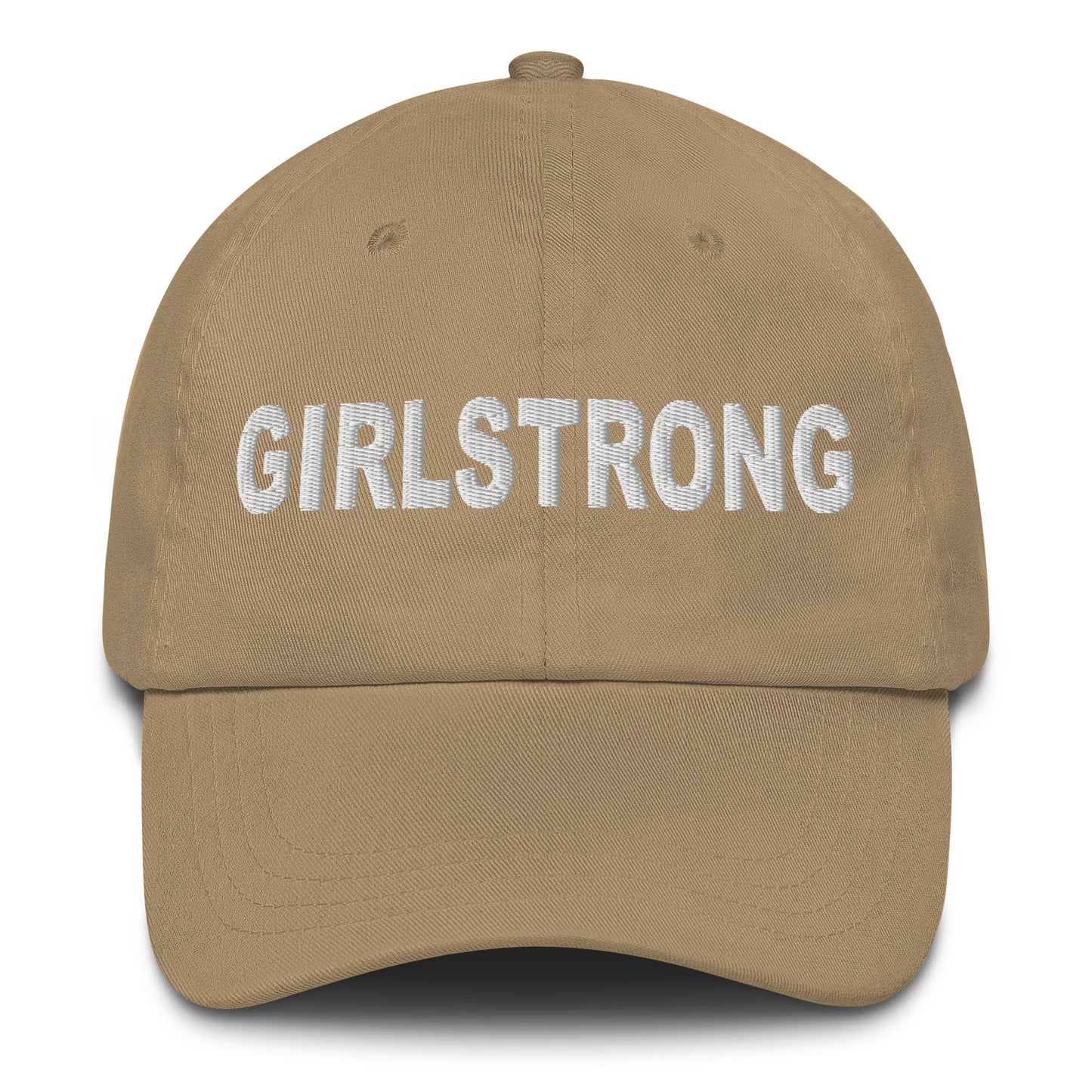 ELEVATED BASICS, BLACK BASEBALL CAP GIRLSTRONG AVAILABLE IN 12 COLORS