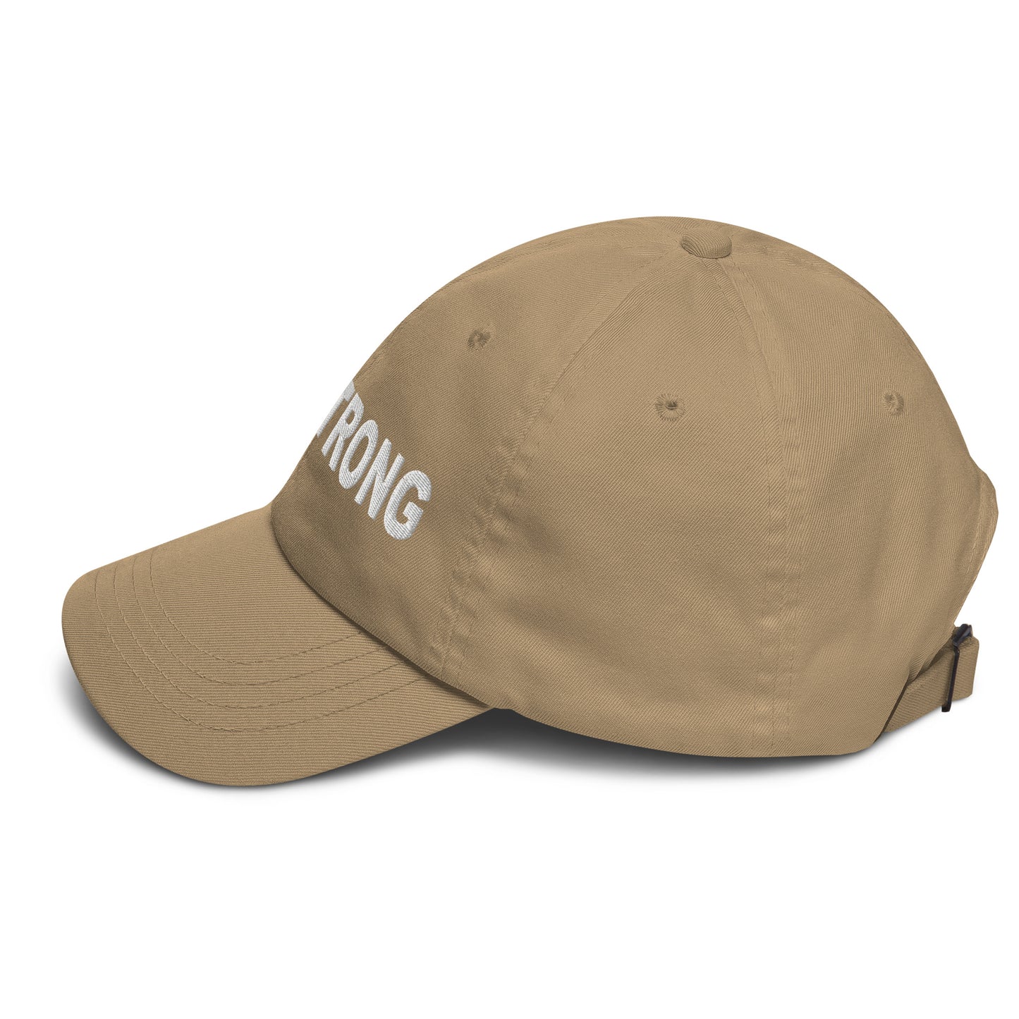 ELEVATED BASICS, BLACK BASEBALL CAP GIRLSTRONG AVAILABLE IN 12 COLORS