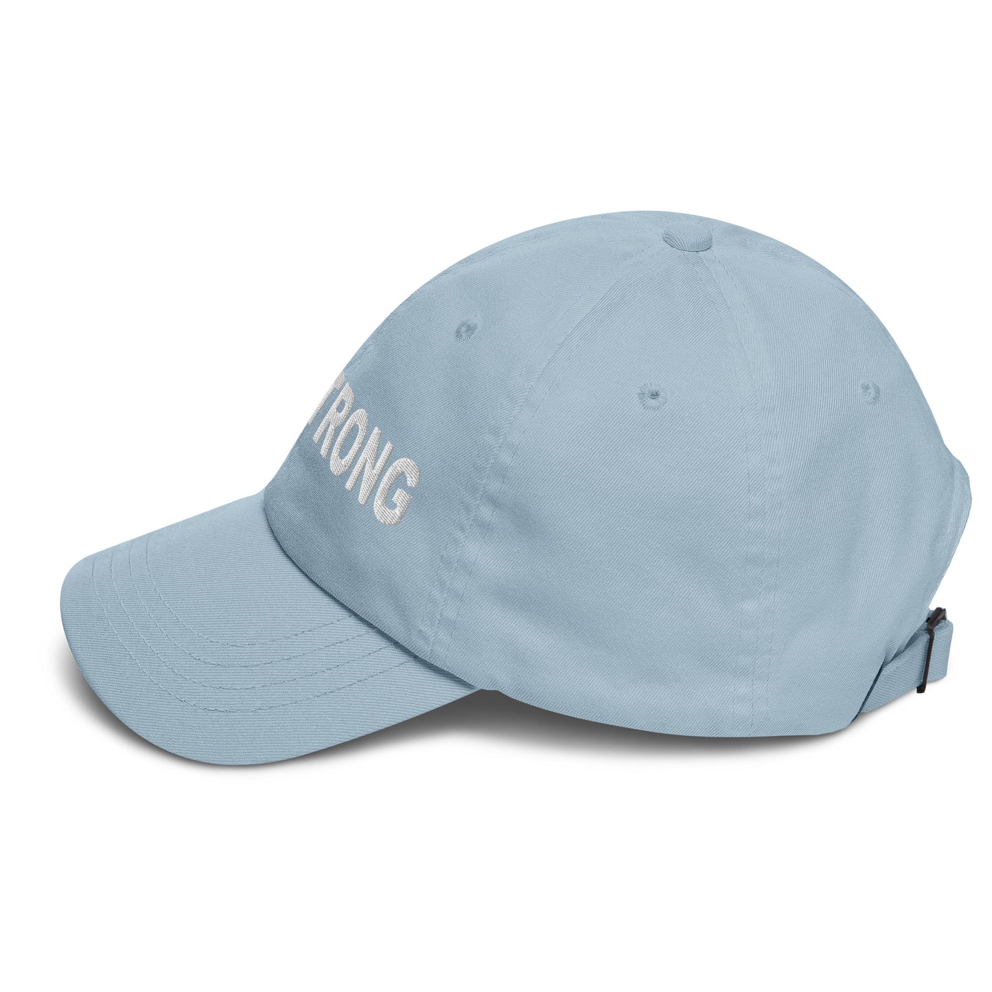 ELEVATED BASICS, BLACK BASEBALL CAP GIRLSTRONG AVAILABLE IN 12 COLORS
